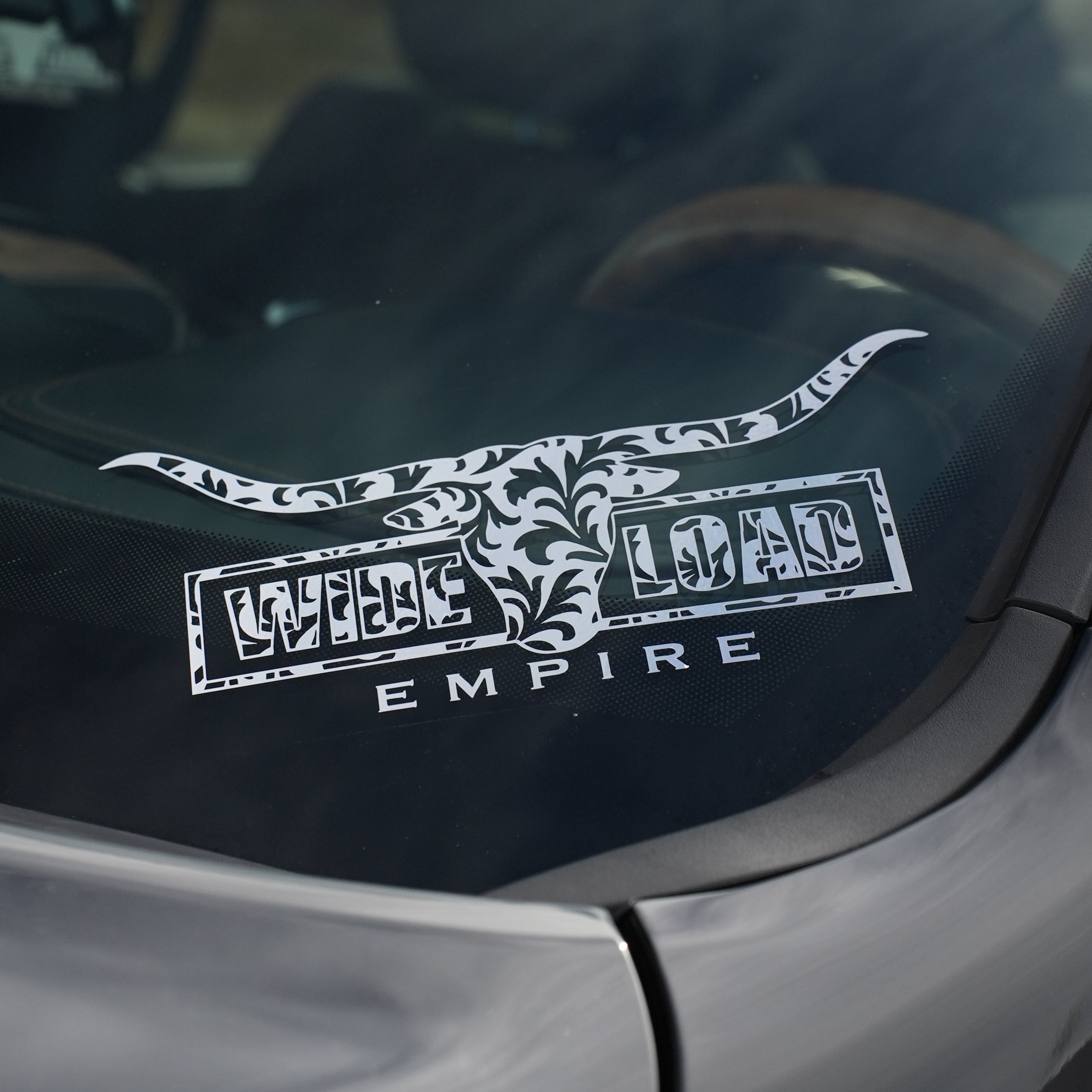 Tooled Longhorn Decal